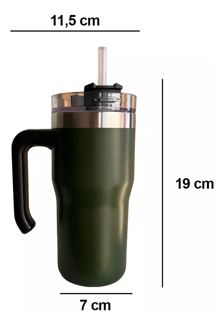 Jarra Termica Tapa Y Sorbete 600ml Comet Viaje Travel Mug - Imagen 6