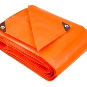 Lona Impermeable Goldex Super Reforzada Naranja 7 X 4 Mts
