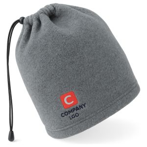10 Gorro En Polar Con Tu Logo Bordado