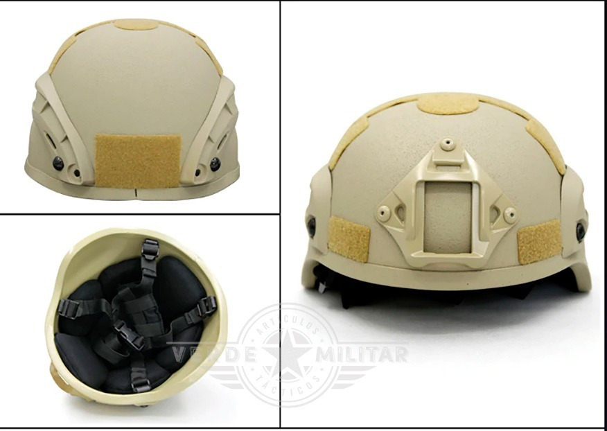 Casco Táctico Con Protection Paintball Airsoft Motos - Imagen 5