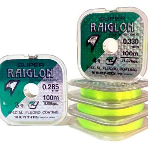 Tanza Nylon Monofilamento Super Raiglon 0.285 Mm Fluor
