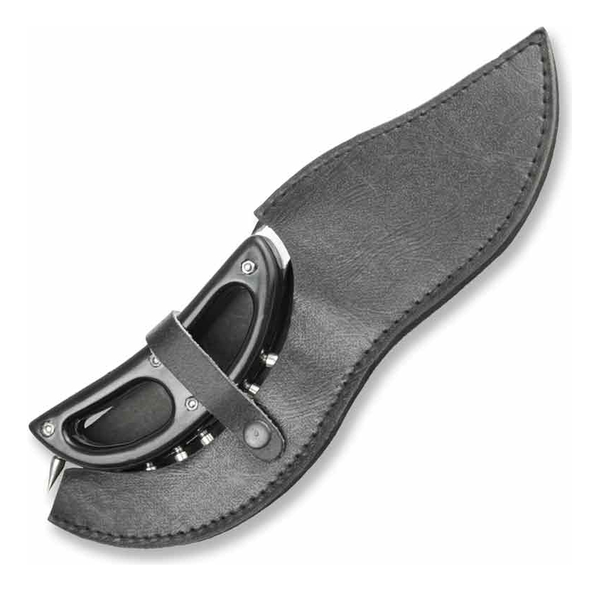 Cuchillo Degollador Con Puño De Pinchos Caza Defensa Persona - Imagen 5