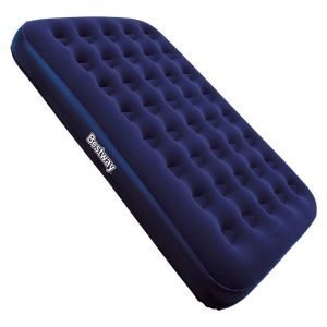 Colchon Inflable 2 Plazas + Inflador Camping Hogar