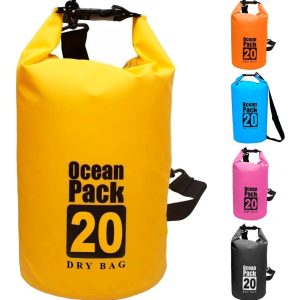 Bolso Estanco Ocean Pack 20 Litros Kayak Campig Playa Bolsa