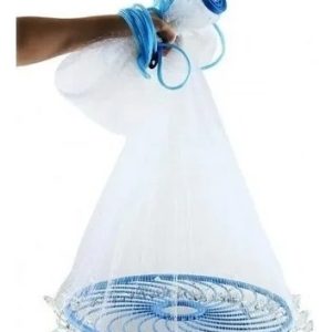 Tarraya 4,8 Mts. Diámetro Con Aro Red Pesca Gran Aventura