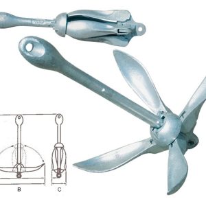 Ancla Rezon Para Fondeo Plegable 1.5kg