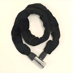 Tranca Con Llave Moto O Bici Cadena Forrada Extra Resistente