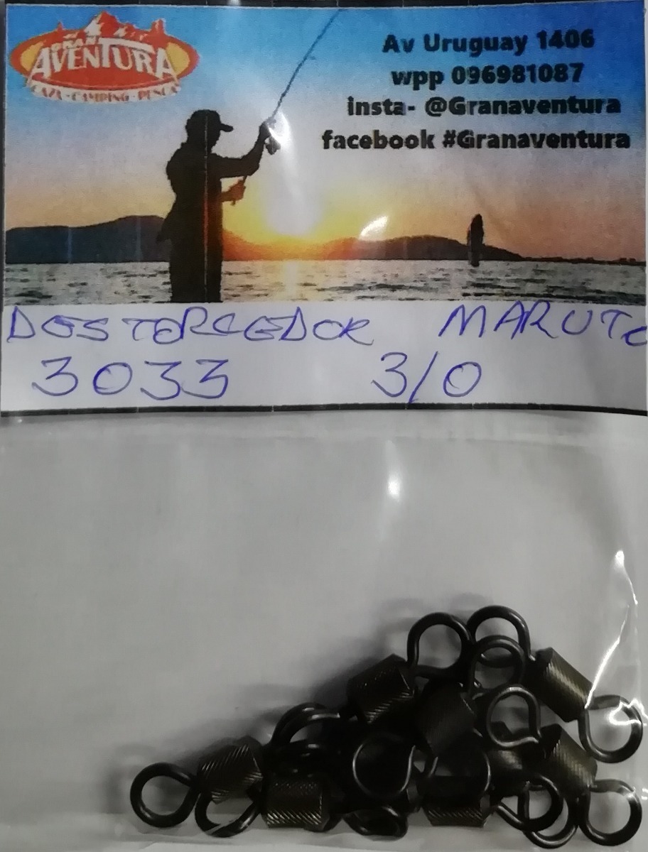 Esmerillon Maruto 3003 N°6 X 10 Uni. Pesca Rio Laguna Costa - Imagen 4