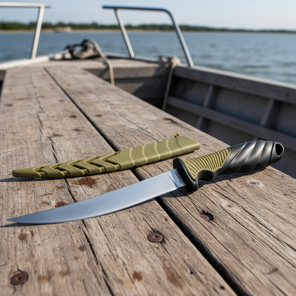 Cuchillo Fileteador Explorer Filetero Hoja De 16 Cm Liso - Imagen 3