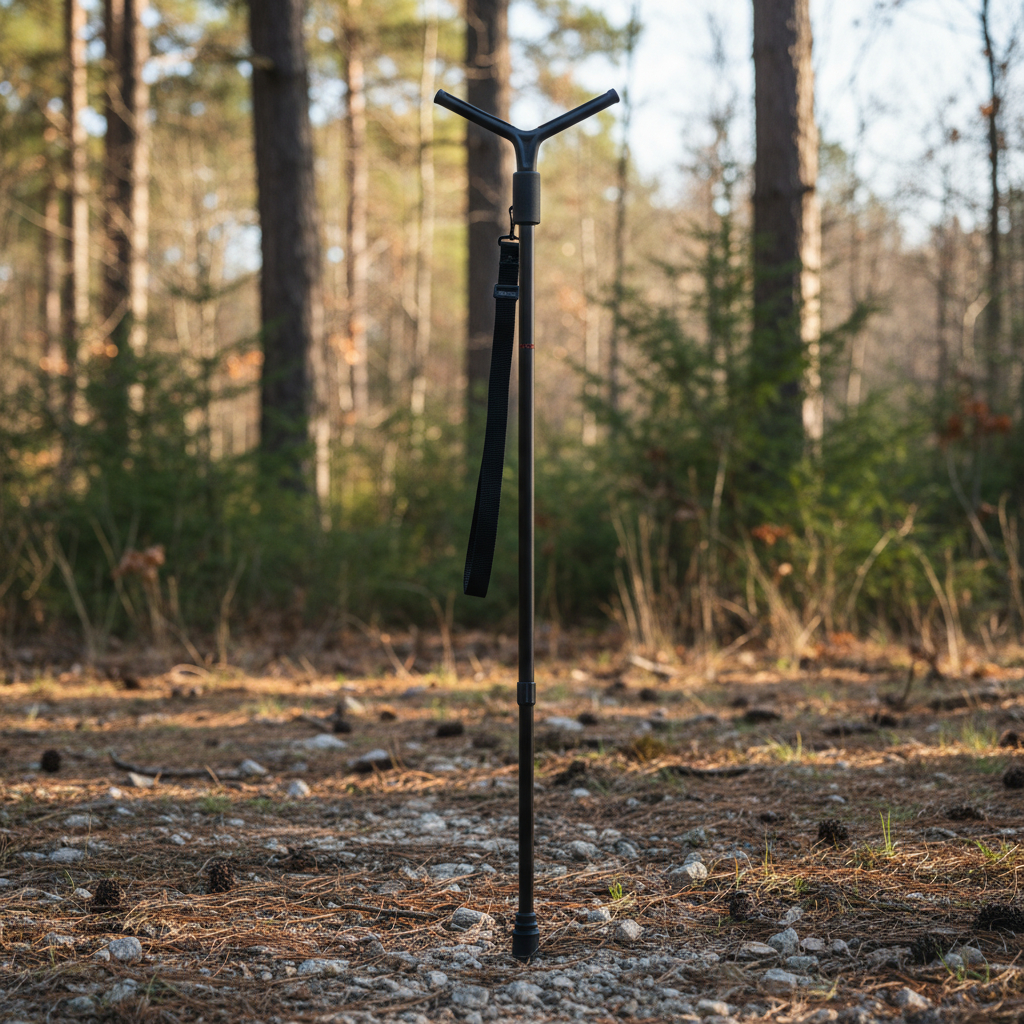 Baston De Tiro Regulable Para Rifle Caza Pcp Nitro Piston - Imagen 6