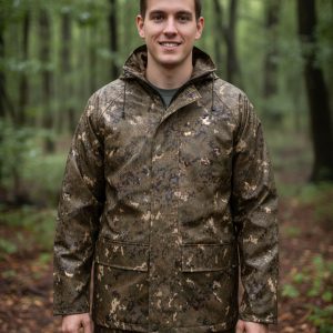 Equipo De Lluvia Unisex En Nylon/pvc Camuflado Digital