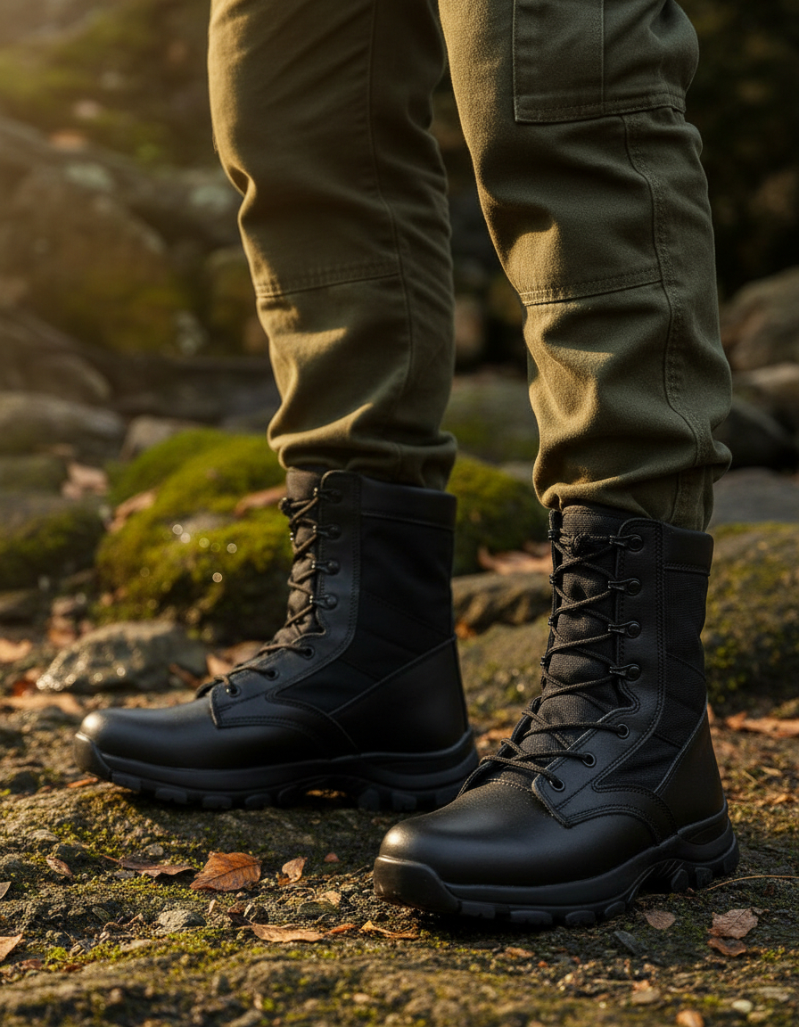 Bota Táctica Policia Militar Suela Antiresbalon Infanteria - Imagen 2