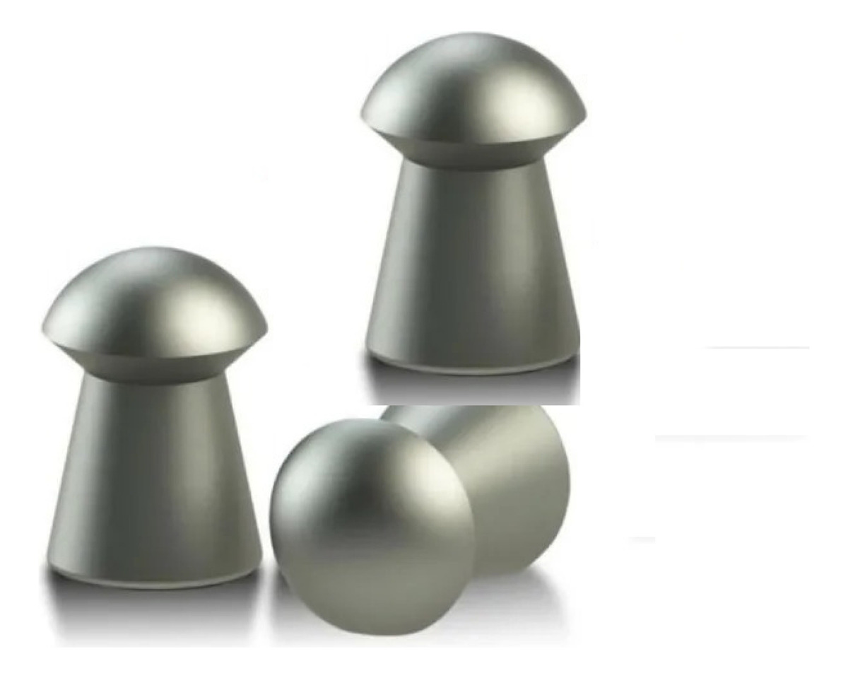 10 Latas Chumbos Domed Para Caza 5,5 Microcalibrados 12 Grn - Imagen 4