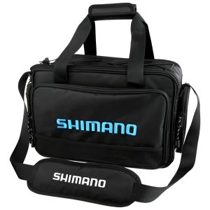 Bolso/caja Shimano Baltica 4 Fundas, Color Negro, Pesca.