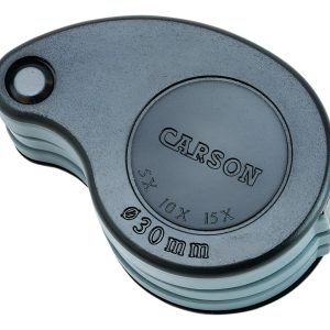 Lupa Plegable 5x 10x 15x Tri-view Tv-15 Plegable 3 Aumentos