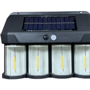 Lámpara Solar De Exterior Luz Cálida Genérica X4