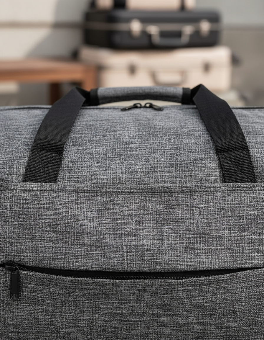 Bolso Fuerte De Mano Grande Capacidad 80 Lts Equipaje Viaje - Imagen 5