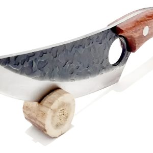 Cuchilla Curva En Acero Al Carbono