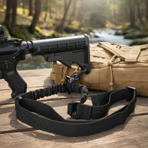 Correa Tactica Para Fusil Monopunto Portafusil Gancho