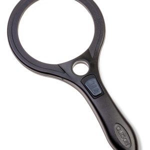Lupa De Mano Con Luz Led Aumeto 2.5x 7x Carson Lectura