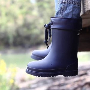 Bota De Lluvia Niño Nautica Modelo Urbano Talles 24 Al 34