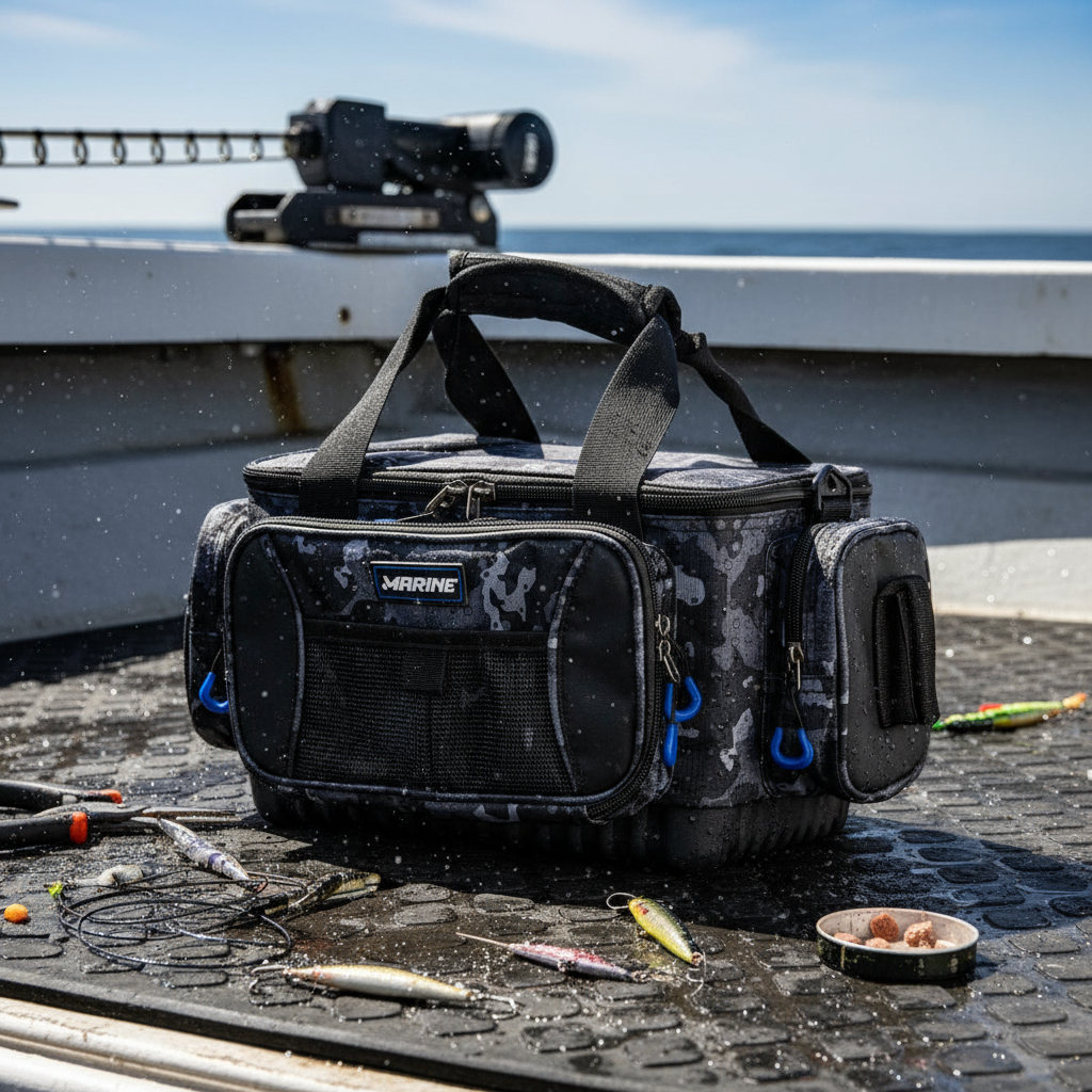 Bolso De Pesca M-bp15c 4 Organizadores Marine Sports - Imagen 5