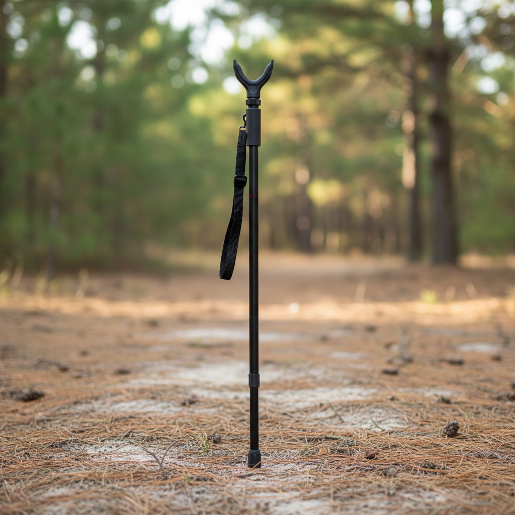 Baston De Tiro Regulable Para Rifle Caza Pcp Nitro Piston - Imagen 4