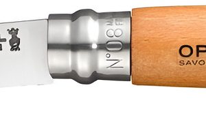 Opinel – Navajas – N°6 Carbono C/anilla Seguridad