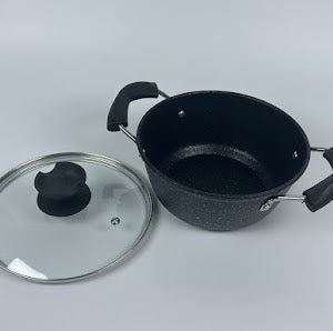 Olla 20 Cm Tapa Vidrio