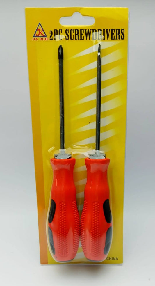 DESTORNILLADOR MANGO DE GOMA x2 unidades - Imagen 2