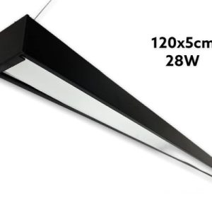 Plafón LED 28w de 120x5cm