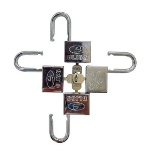 Candados x4 Cuatrillizos 50mm