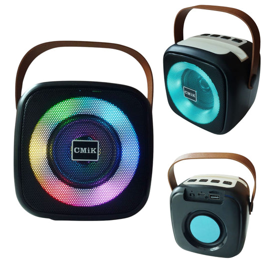Parlante CMIK MK-802 con LED Multicolor