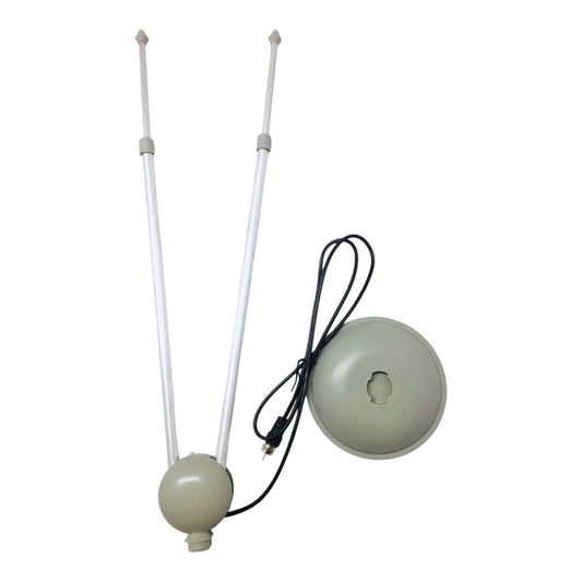 Antena TV Gris de Aluminio con Base - Imagen 2